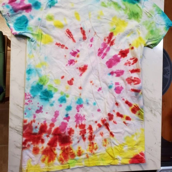 Handmade Tie Dye T-Shirt Size Medium - Picture 2 of 2
